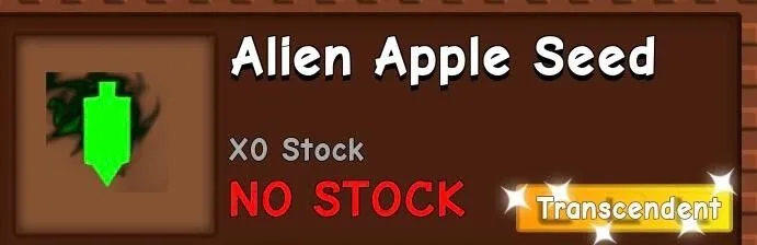 GROW A GARDEN - ALIEN APPLE SEED X1