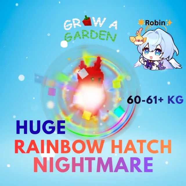 HUGE Mega Rainbow Hatch Kodama - 60-61+KG - Grow a Garden — Account account