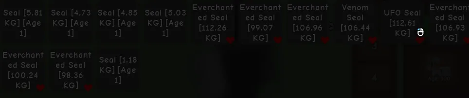 50 SEAL WITH FREEBIES — Account account