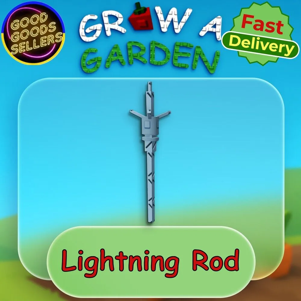 Lightning Rod Grow a Garden GaG Fast Delivery