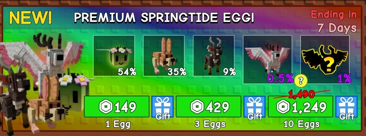 NEW! Premium Campfire Egg x200 (24980Robux) — Account account
