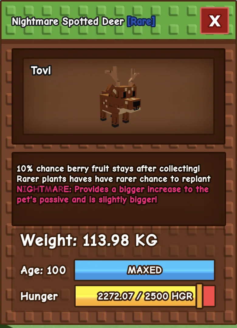 COLLOSAL NIGHTMARE SPOTTED DEAR 113.98 STEAL PRICE! GRAB FAST . — Account account
