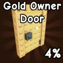 GOLD OWNER DOOR
