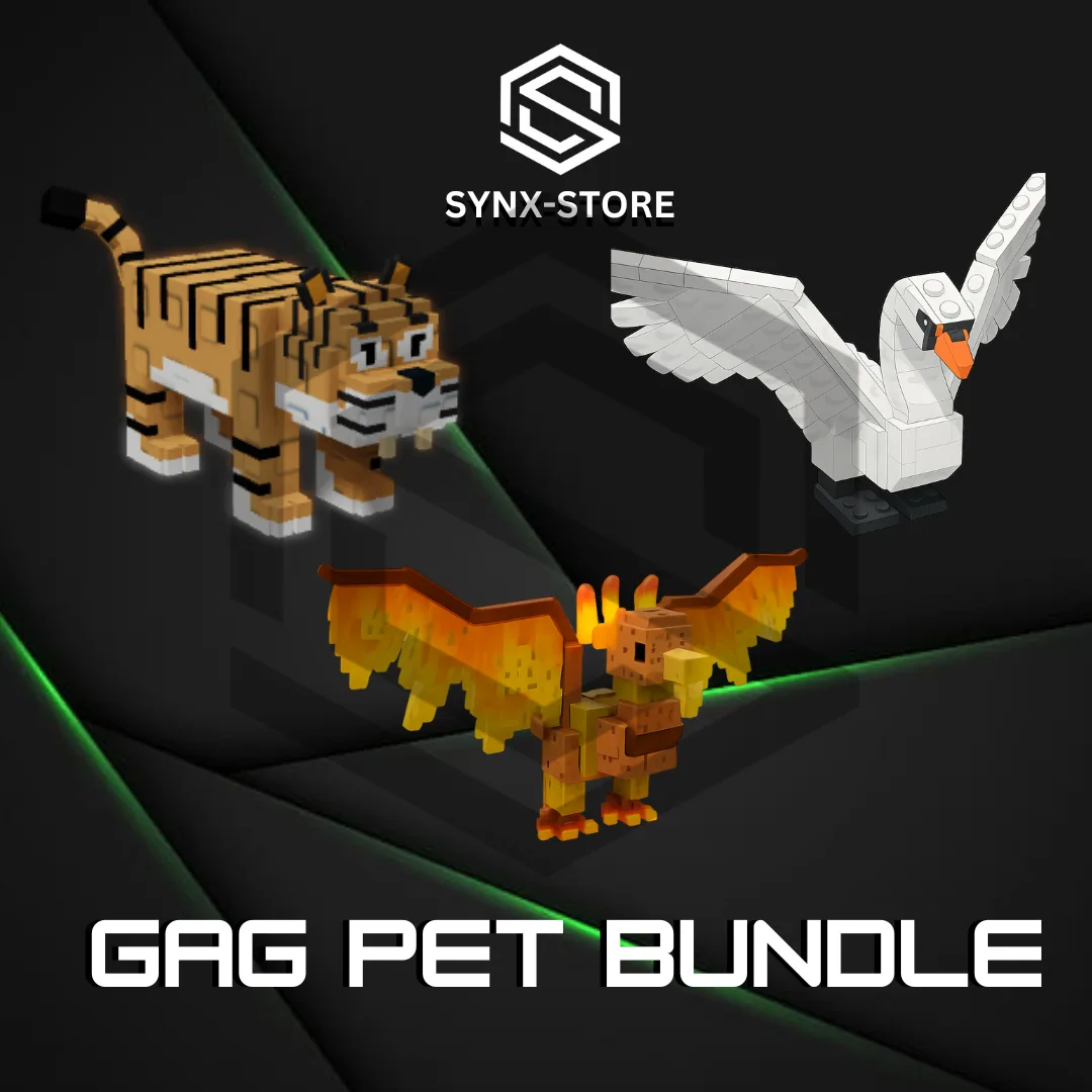 Pet Bundle 31 3 Pets Phoenix + Swan + Tiger