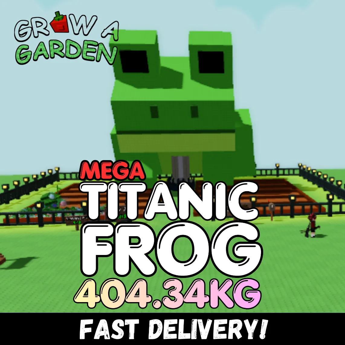 MEGA Frog 404.34KG Titanic 15sec CD Age 500 INSTANT DELIVERY
