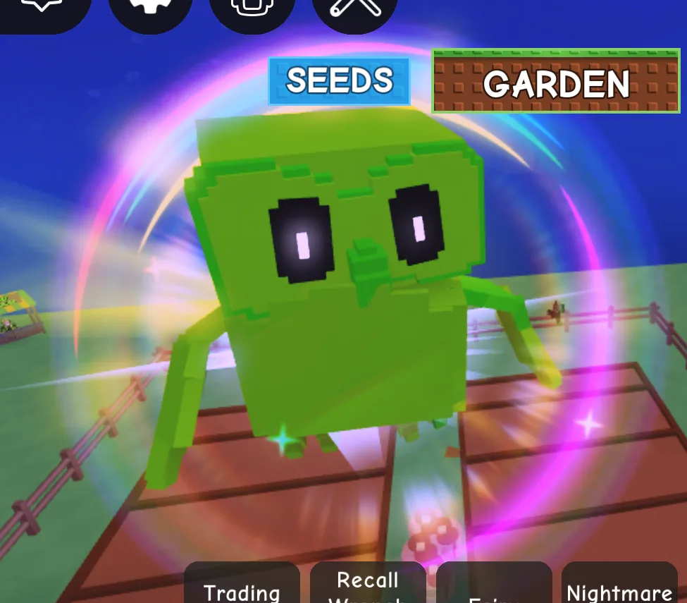 Rainbow Godly Titan Huge Barn Owl 101kg+ Age 100 Maxed Cool Limited Pet — Account account