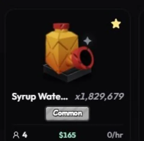 Syrup Watering Can x1000 (Common)