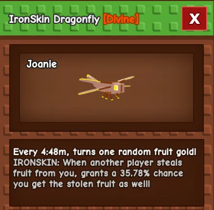 Ironskin Dragonfly Random Kg Fast Delivery (k09) — Account account