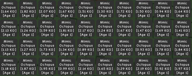 60x Mimic Octopus / 1 Pack (Good Size)