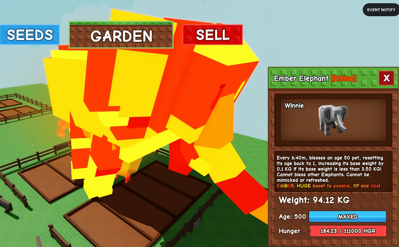 94.12kg Ember Elephant