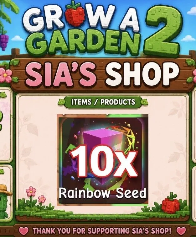 10x RAINBOW SEED — Account account