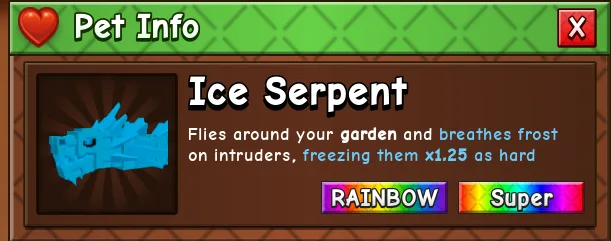 Ice Serpent (Super) — Account account