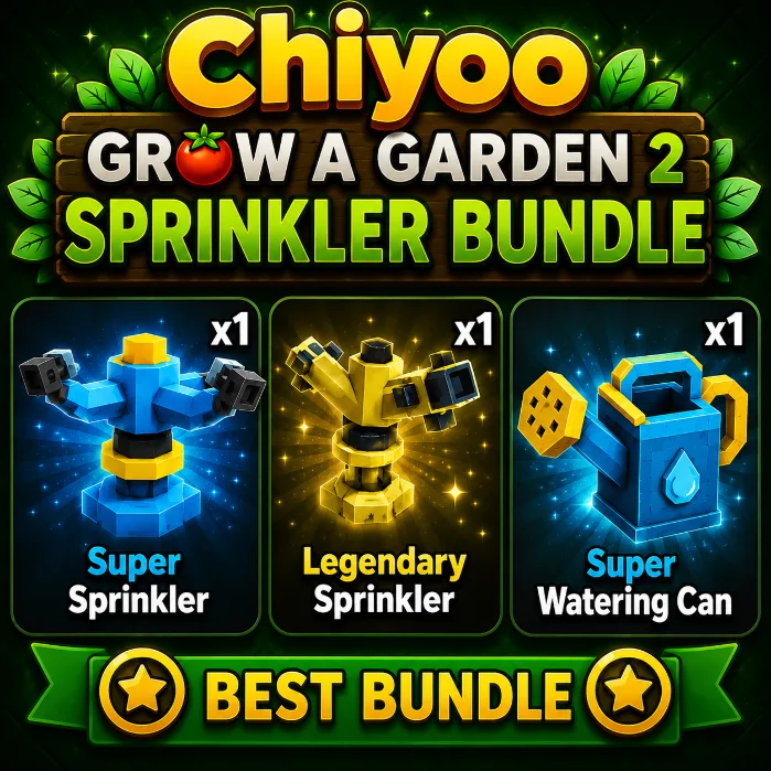 Best Gear Bundle 1x Super Sprinkler + 1x Super Watering Can + 1x Legendary Sprinkler Instant Delivery — Account account