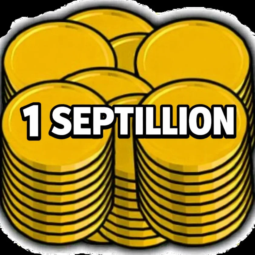 1 SEPTILLION SHECKLES ( 1 SP / 1000 SX / 1B FLOWER )
