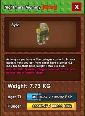 Nightmare Mummy — Account account