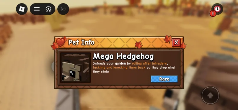 Hedgehog (Rare)