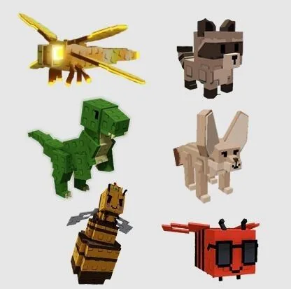 5 Pet Pack Raccoon Disco Bee Queen Bee T-Rex + Dragonfly + Red Fox Delivery + Trusted Seller — Account account