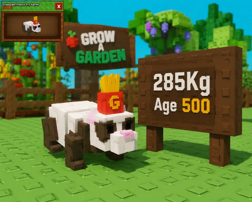 French Fry Ferret, Age 500 (Base 6kg+) — Account account