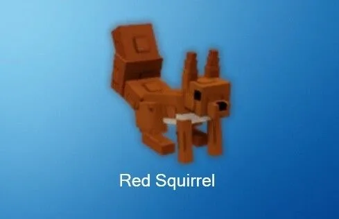 Pet (Get 2 For 1 ) Red Squirrel Grow a Garden Instant Delivery Safe trade GAG
