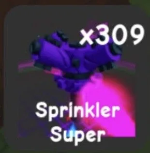2x Super Sprinkler 50 unit 100