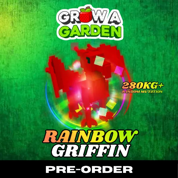 Rainbow Hatched Griffin RBH Griffin PRE-ORDER
