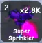 x100 SUPER SPRINKLER