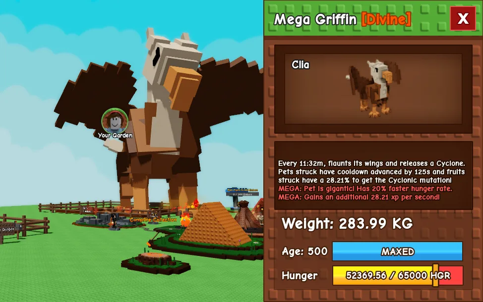 282.55kg+ Mega Griffin
