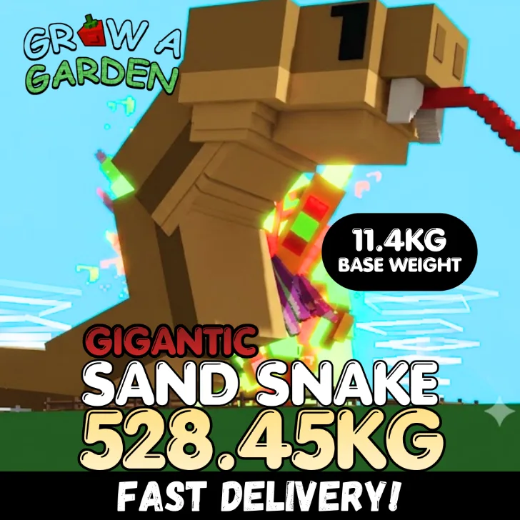 GIGANTIC Sand Snake 528.45KG Colossal Rare Size INSTANT DELIVERY