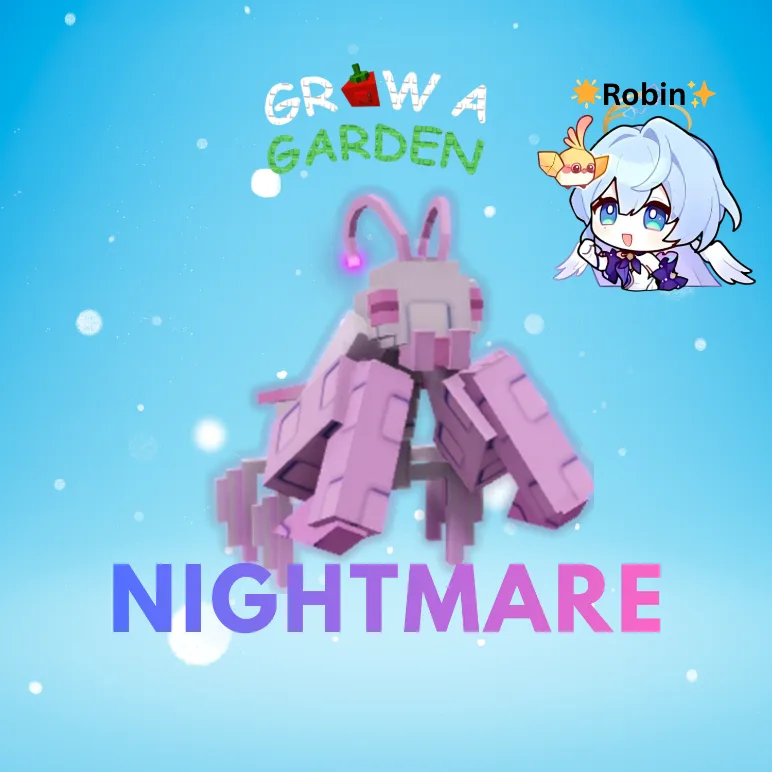 Nightmare Orchid Mantis - Grow a Garden — Account account