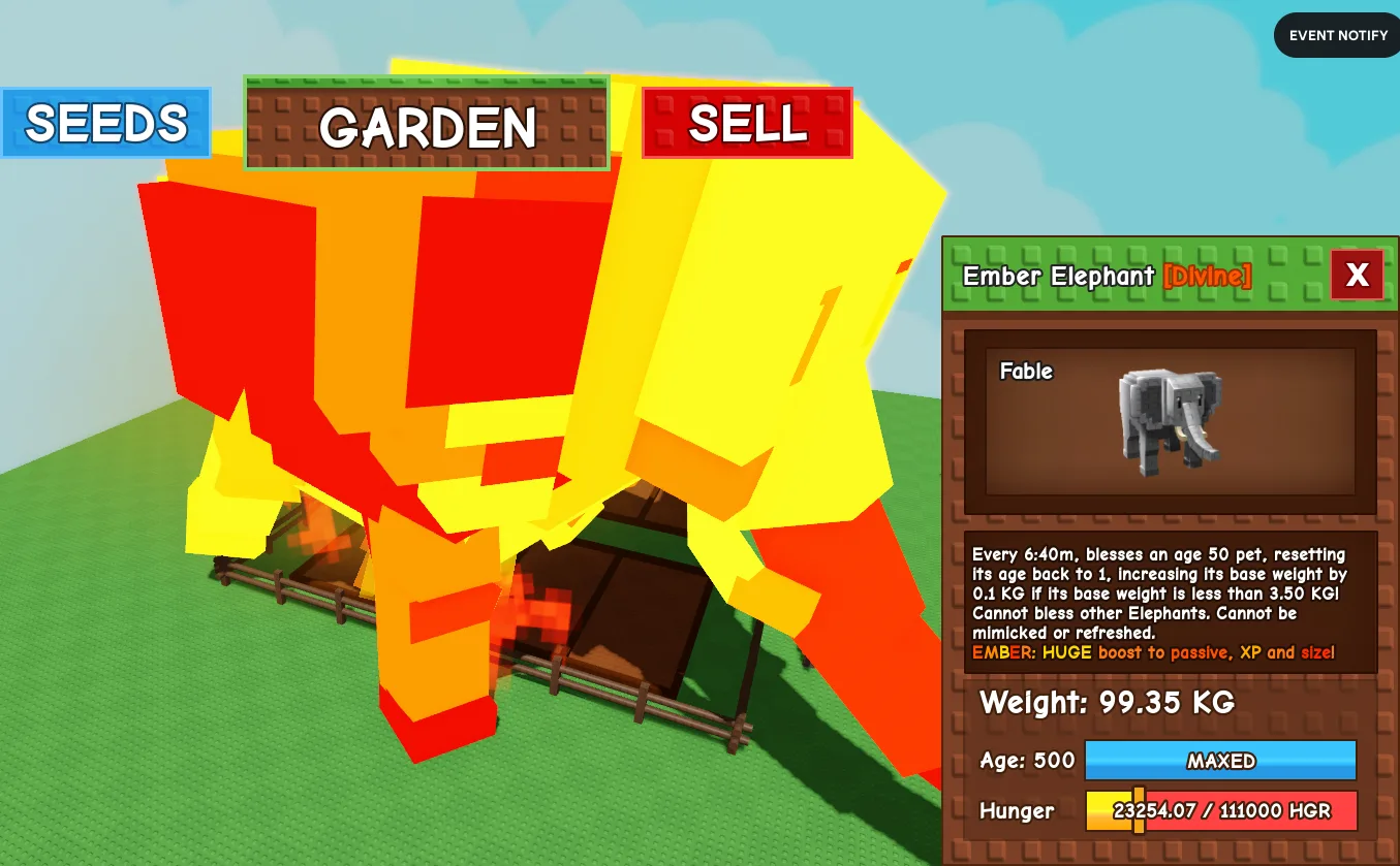 99.35kg Ember Elephant