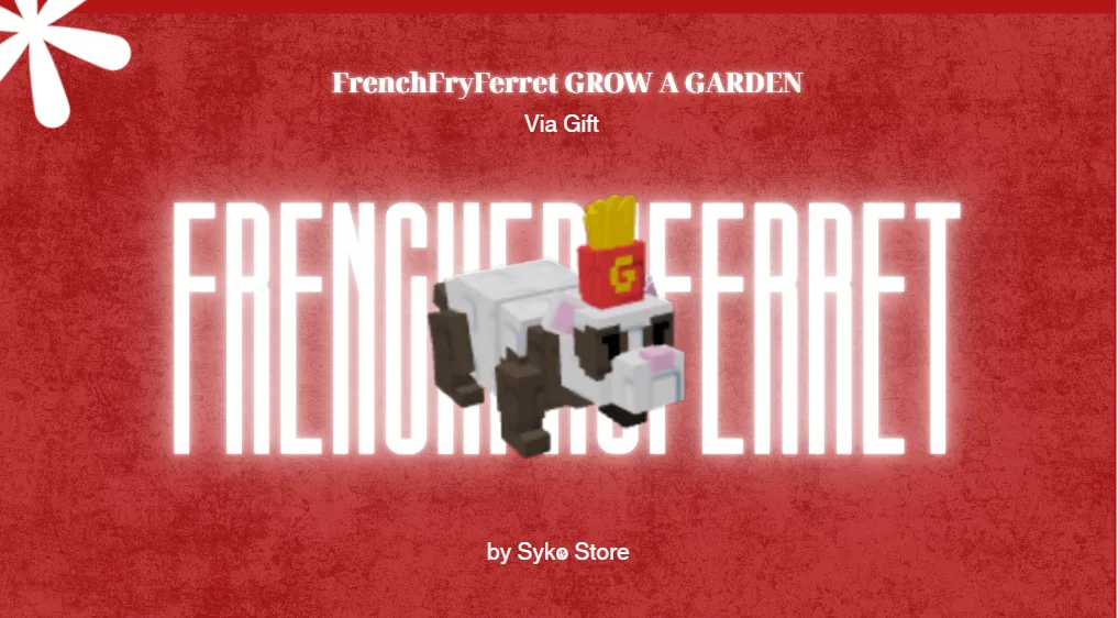 Huge FRENCH FRY FERRET / FFF 60kg/61kg/280kg+ AGE MAX CHEAPEST AND INSTANT GIFT