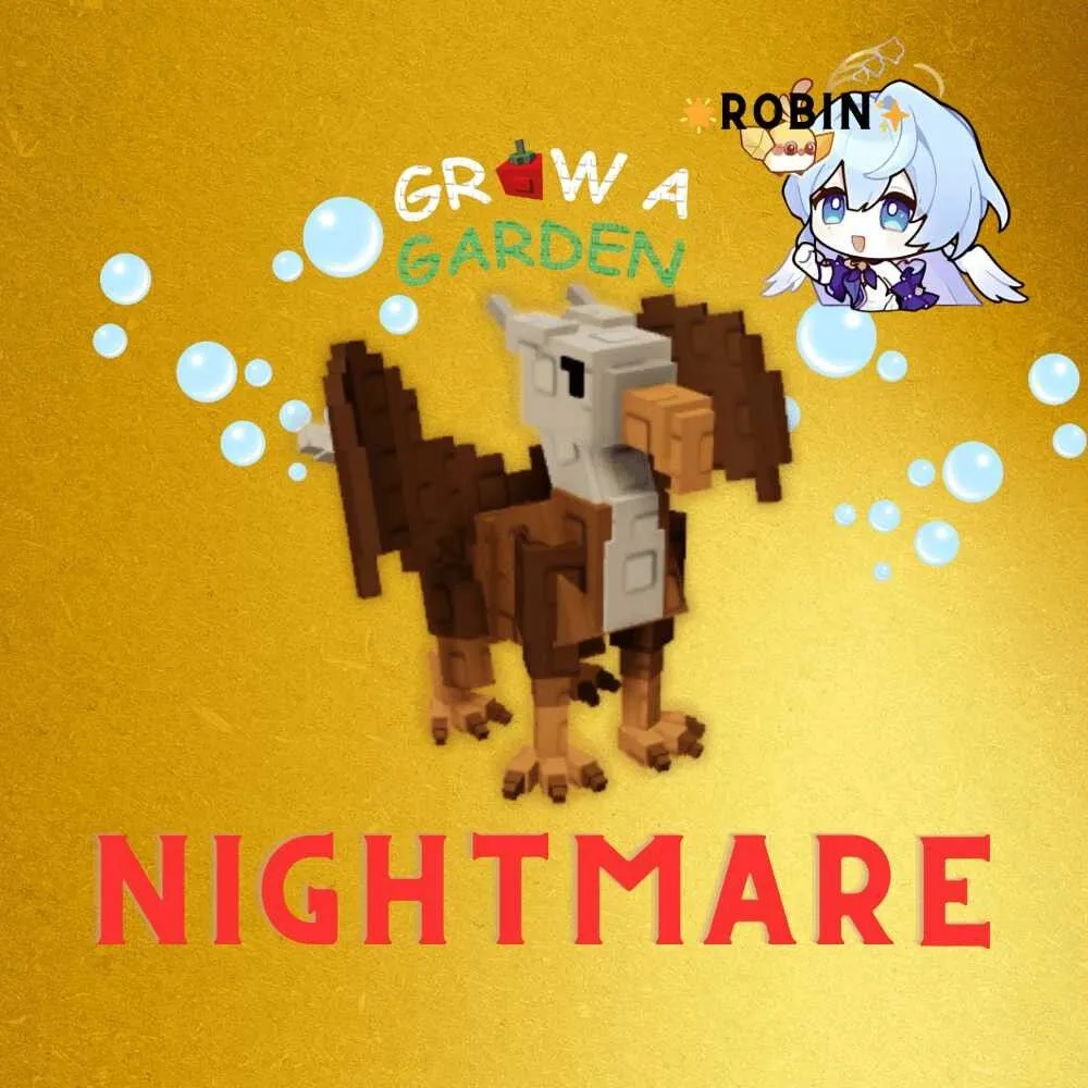 Nightmare Griffin - Grow a Garden — Account account