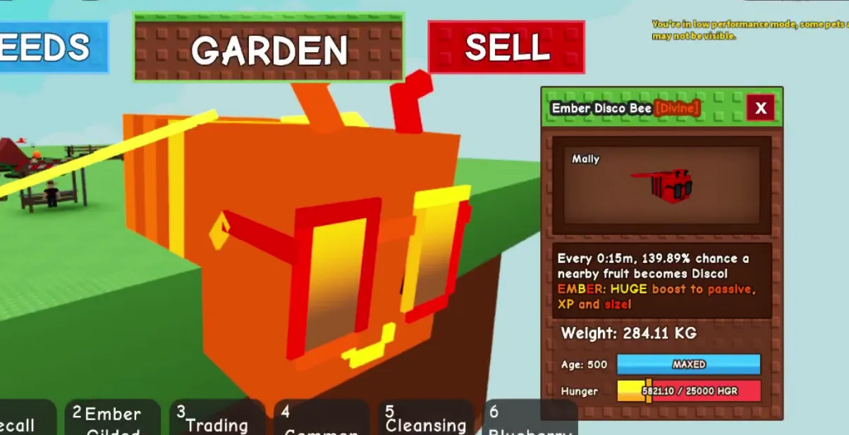 280KG+ Ember Disco Bee super handsome and crazy//15s skill cd// big and fire