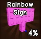 Rainbow Sign