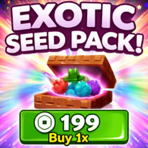 1x EXOTIC Seed Pack 199 Tokens — Account account