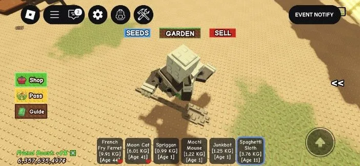 Spaghetti slot 3.76kg age 11