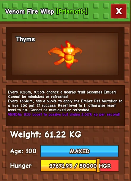 EMBER PET MUTATION SERVICE/// more than 2 discount 10