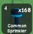 1x Common Sprinkler every 0.05 SUPER CHEAP — Account account