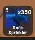 x2 Rare Sprinkler Grow A Garden2