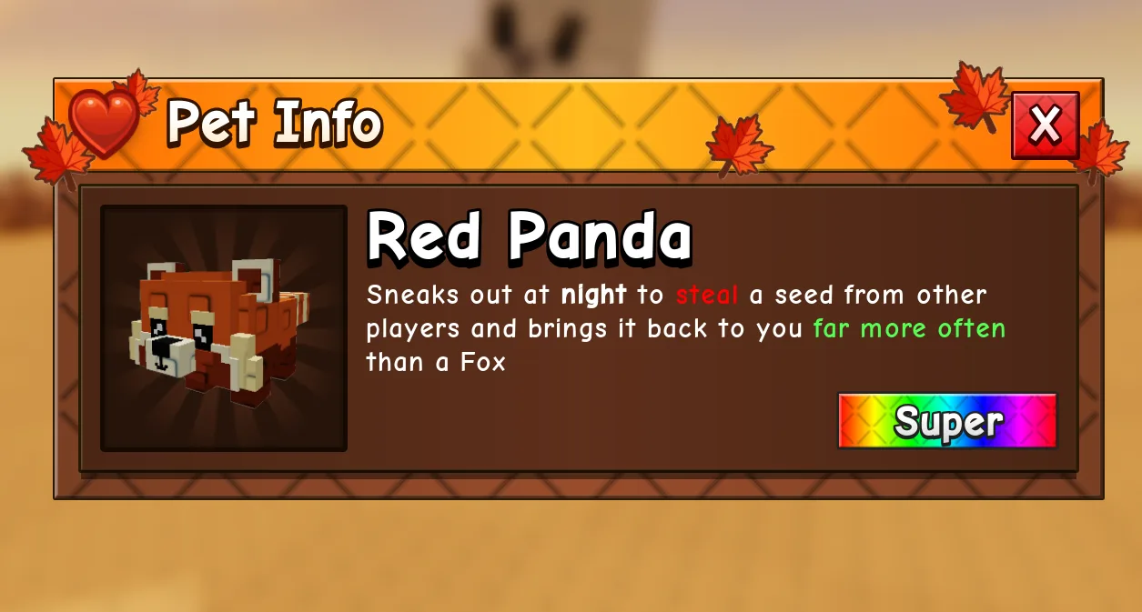 Red Panda (Super)