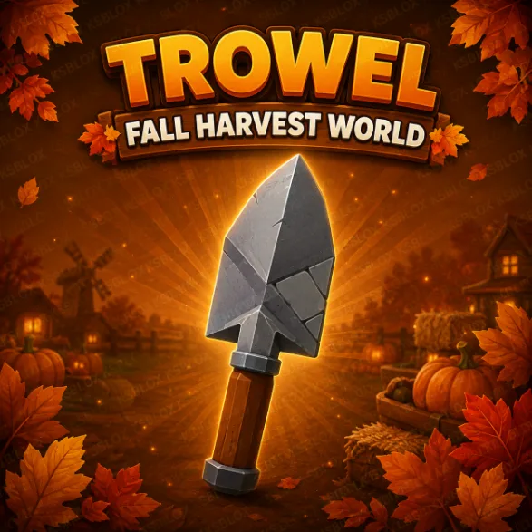 50 PCS TROWEL - FALL HARVEST WORLD