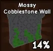 Mossy Cobblestone Wall