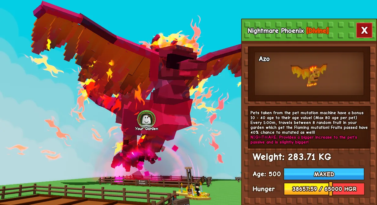 280.99kg+ Nightmare Phoenix