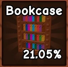BOOKCASE x1 GROW A GARDEN 2 FAST DELIVERY ! CHEAPEST ! (VIA MAILBOX)