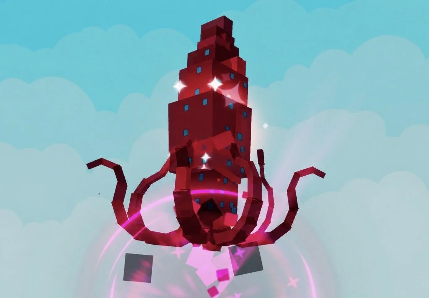 TITANIC NIGHTMARE RUBY SQUID 62KG Huge Ruby Squid — Account account