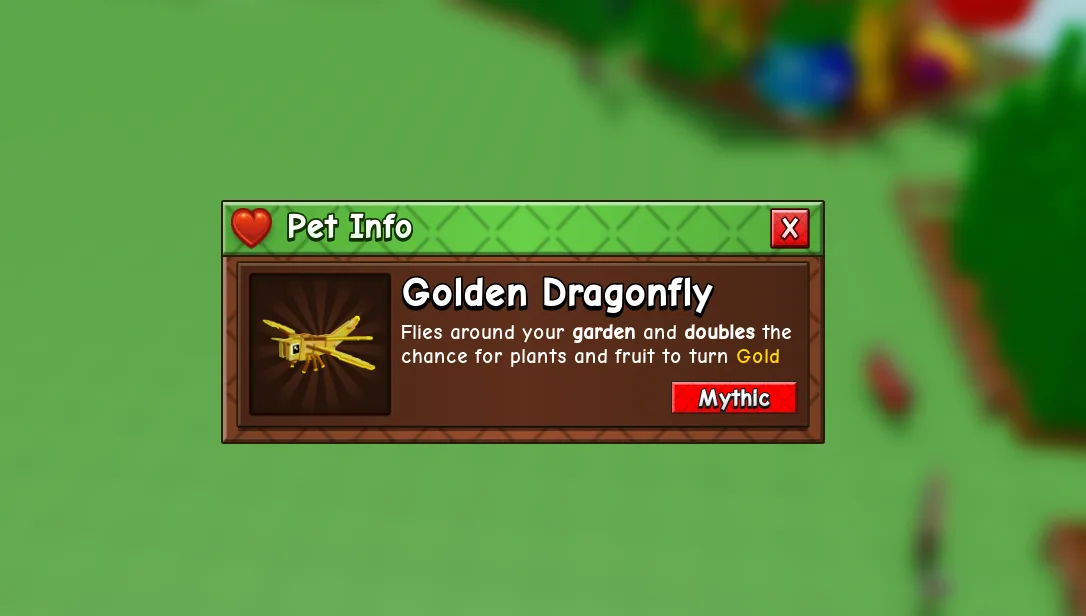 Golden Dragonfly (Mythic) — Account account