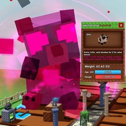 Panda 60 Kg Mutation Nightmare / Venom / Everchanted — Account account
