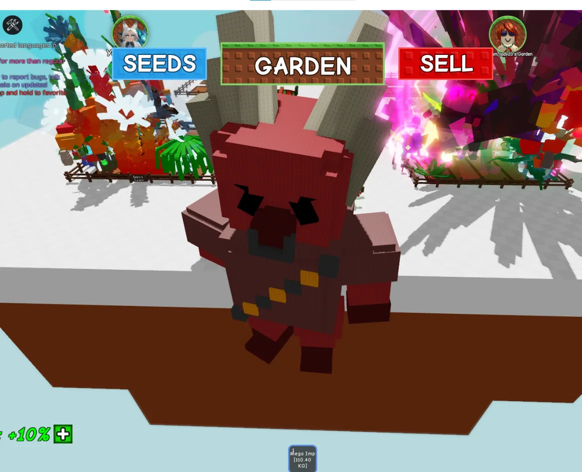 GODLY TITANIC MEGA IMP (MEGA MUTATION) 110.40KG 100AGE // CLEAN // CHEAP // RUSH // RARE — Account account
