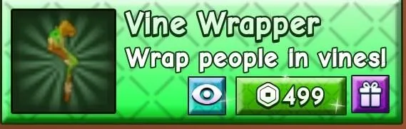Vine Wrapper - Grow a Garden 2 499r Fast Delivery Cheap — Account account