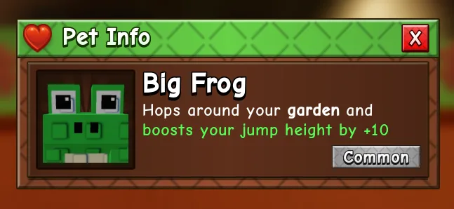 Frog (Common) — Account account